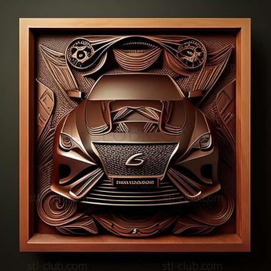 3D модель Lexus LS (STL)